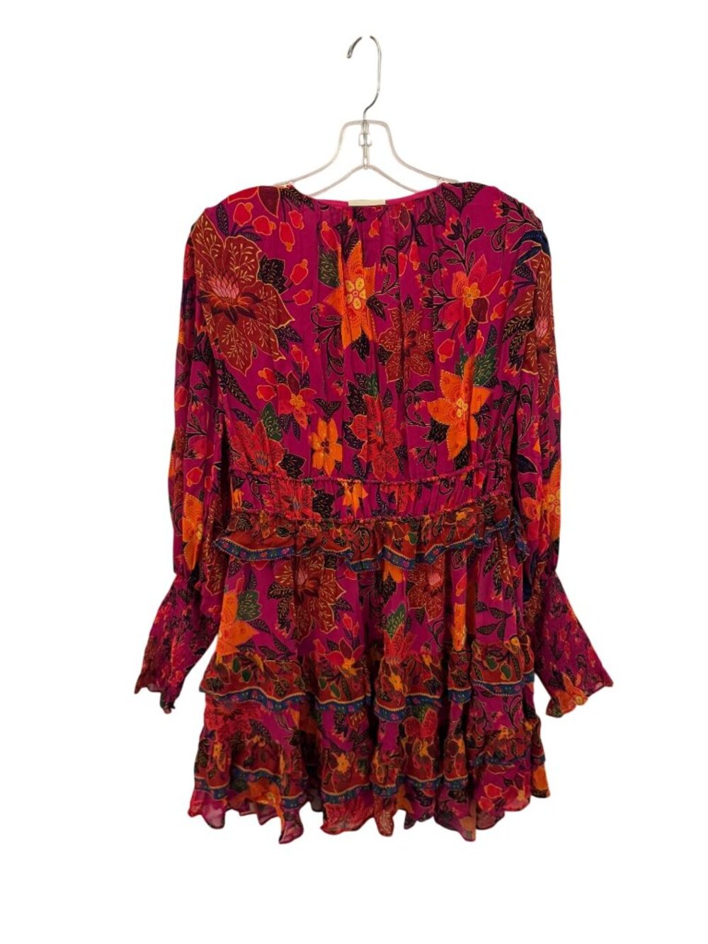 Farm Rio long sleeve floral dress size Large - Picture 2 of 3